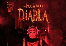 Las calles se visten de fuego y oscuridad con la XXIII Fuga de la Diabla de Valverde de Leganés