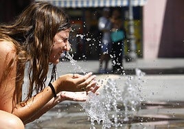 Badajoz registra 45,5 grados, la tercera máxima histórica en Extremadura