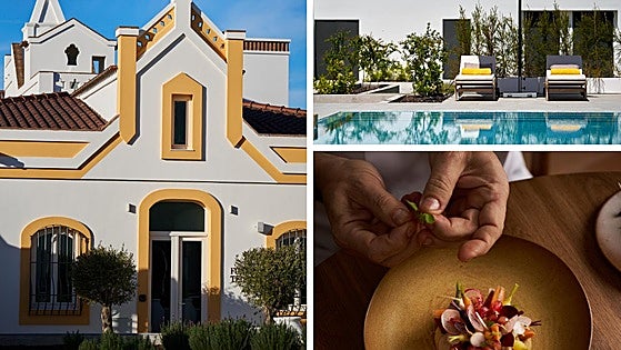 El rincón del Alentejo donde la cocina con sello Michelin se marida con música y piscina entre olivos, cerca de Badajoz