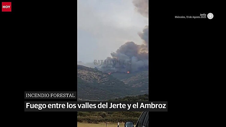Incendio en Jarilla