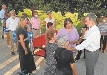 El Rey telefonea a Guardiola y sigue con preocupación los incendios en Extremadura