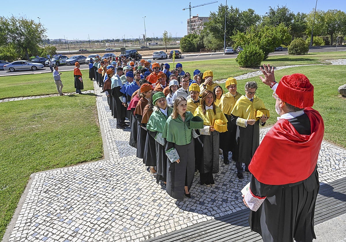 Apertura del curso 2024/2025 dela Universidad de Extremadura