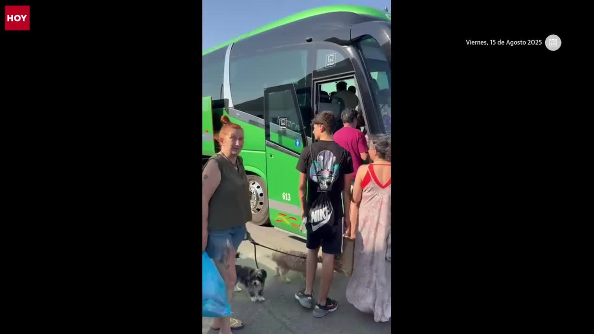 Un regreso agridulce para los evacuados por el incendio que se originó en Jarilla