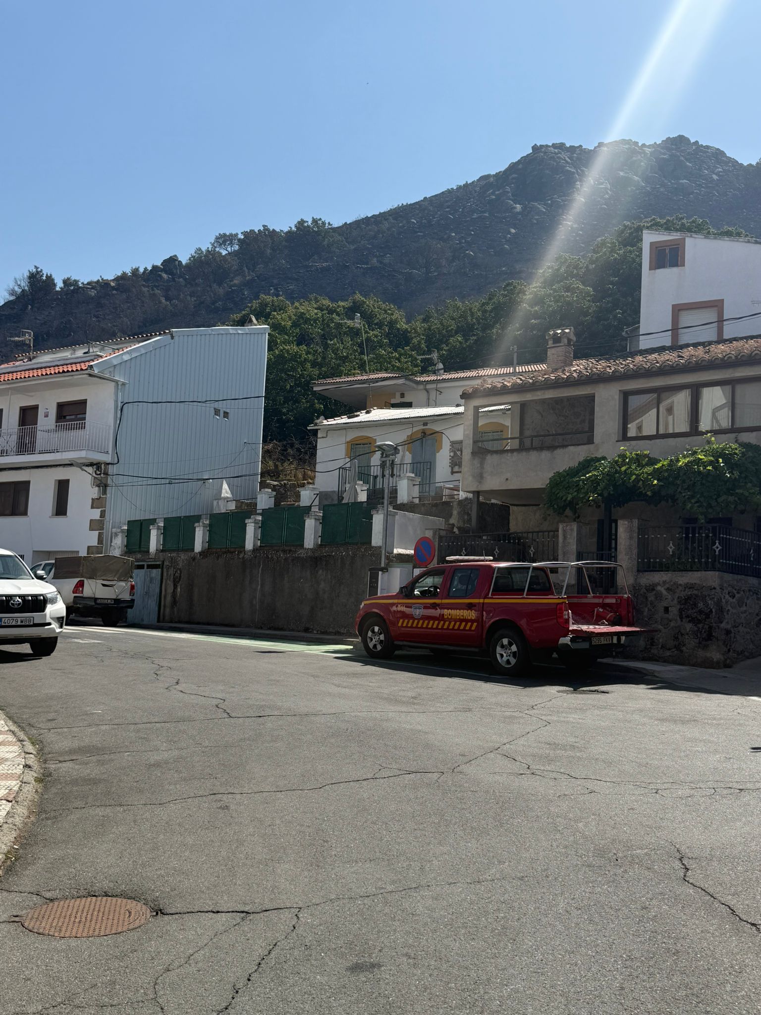 Así ha quedado la comarca de Trasierra tras el incendio de Jarilla