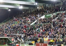 Estadio Príncipe Felipe durante un partido.