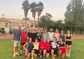 El femenino del CAR Cáceres regresó al trabajo el lunes.