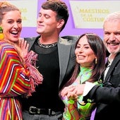 Raquel Sánchez Silva, en el programa ‘Maestros de la costura’.