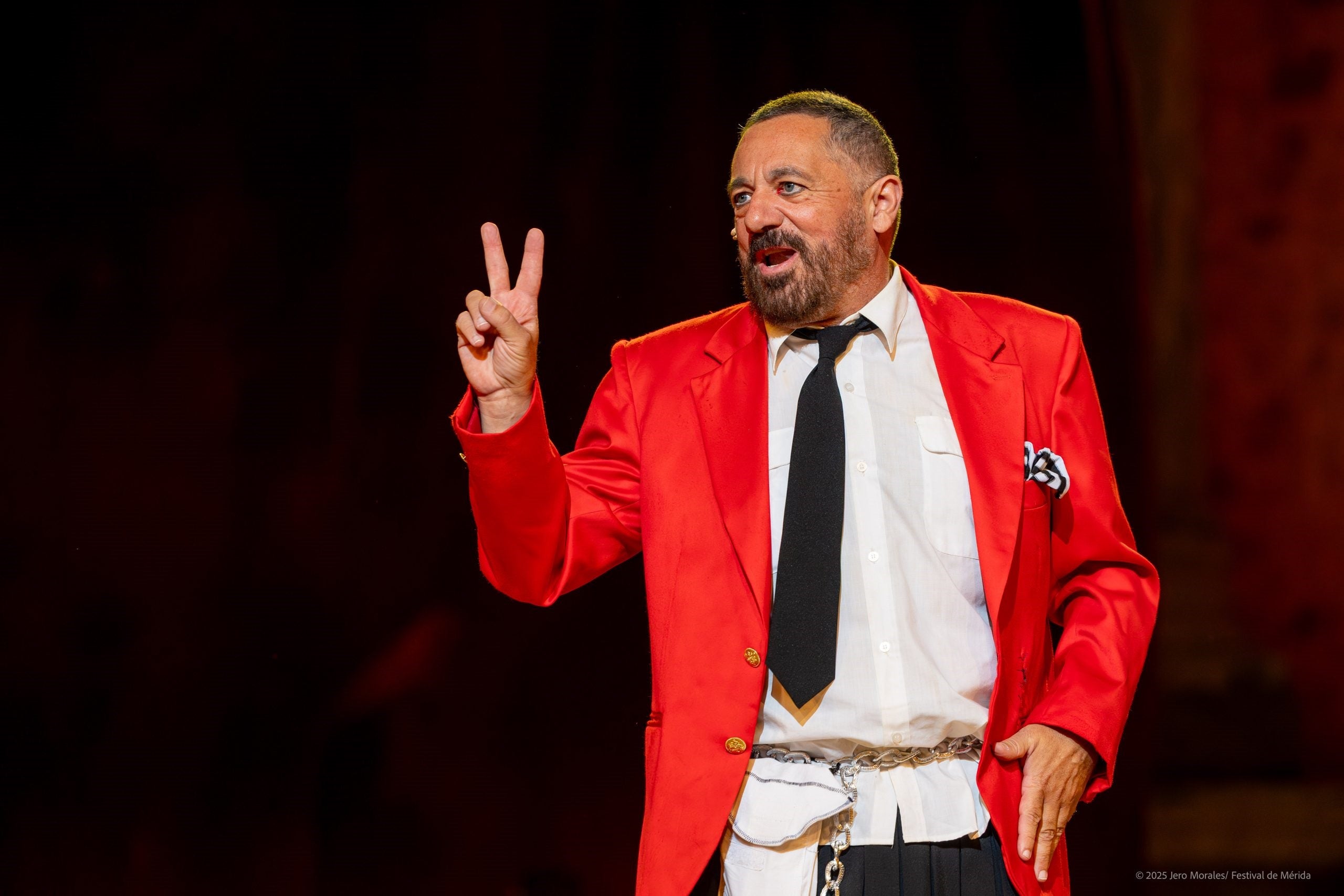 Pepón Nieto en el Festival IInternacional de Teatro Clásico de Mérida.