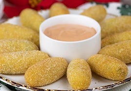 Croquetas rellenas de queso