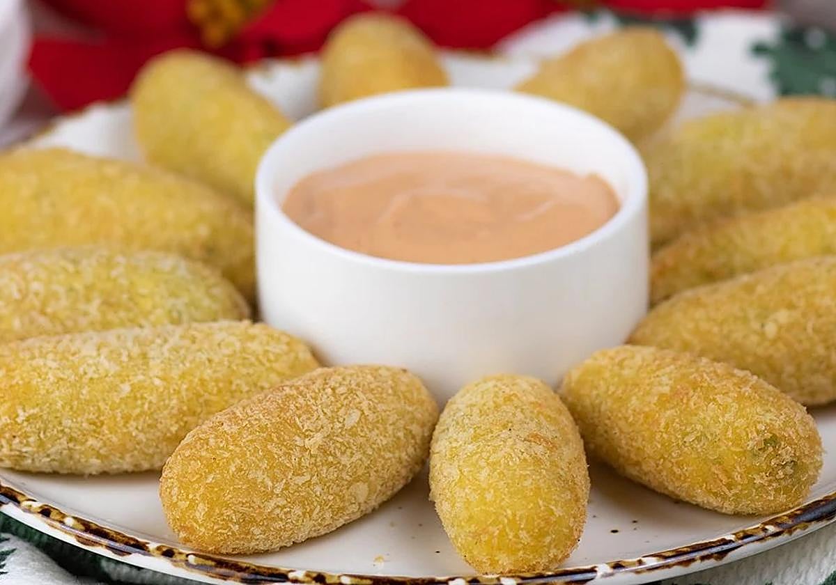 Croquetas rellenas de queso