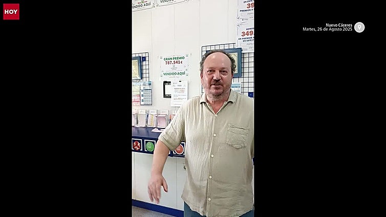 Un lotero reparte en Cáceres un premio de casi 800.000 euros de La Primitiva