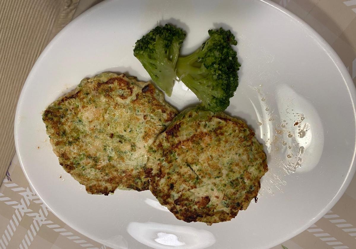 Hamburguesas de brócoli saludables
