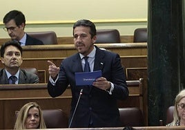 Víctor Píriz, durante su etapa como diputado en Madrid