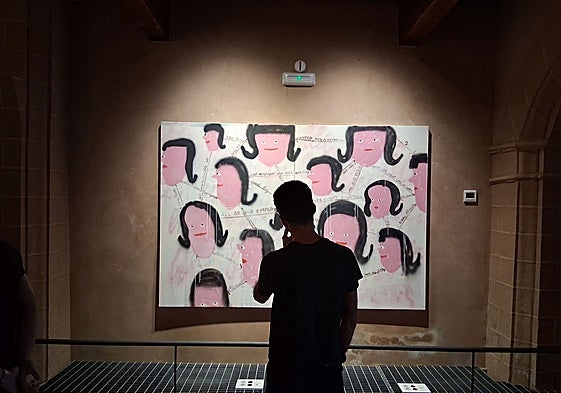 Exposición de Gabrielle Graessle en el Espacio Cultural Santa Catalina.