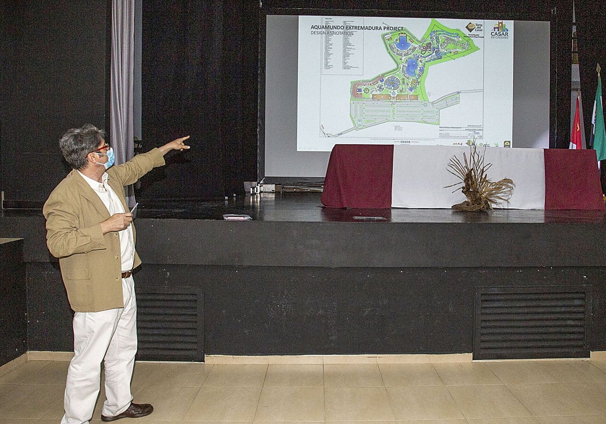 Presentación del proyecto en junio de 2021.