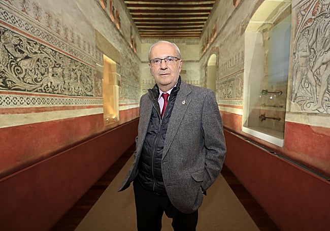 Santos Benítez se convirtió en presidente de la Unión de Cofradías en 2016.