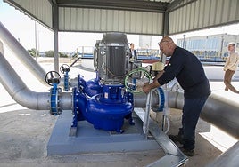 Instalaciones de la estación potabilizadora de Mérida.
