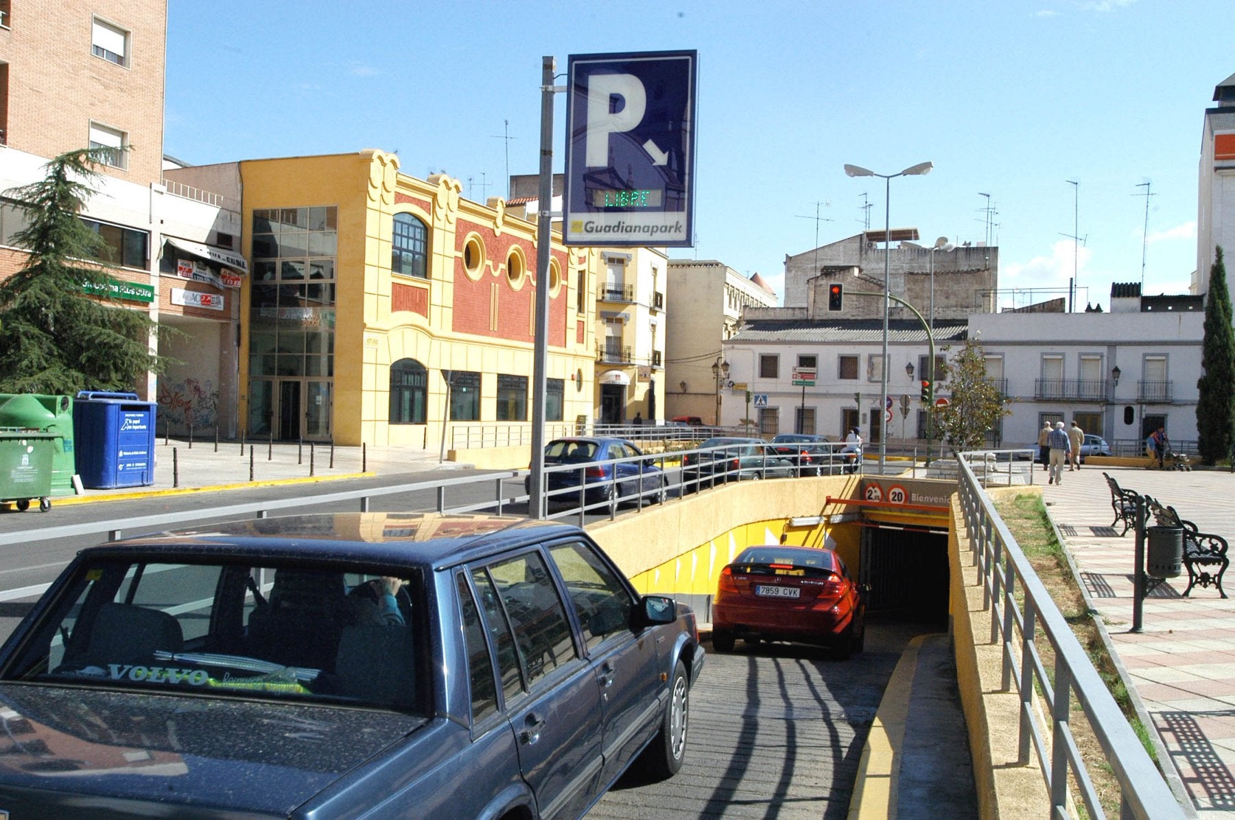 El parking de San Atón, uno de los que reducirá sus tarifas.