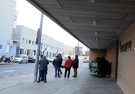 Avenida de las Comunidades de Mérida, donde se encuentra el Palacio de Justicia.