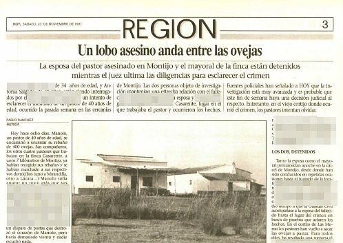 Imagen secundaria 1 - El mayoral enviaba lejos al pastor para estar con su mujer