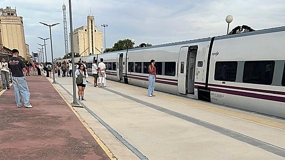 Tres trenes que pasan por Extremadura interrumpen su viaje tras el arrollamiento de un vehículo