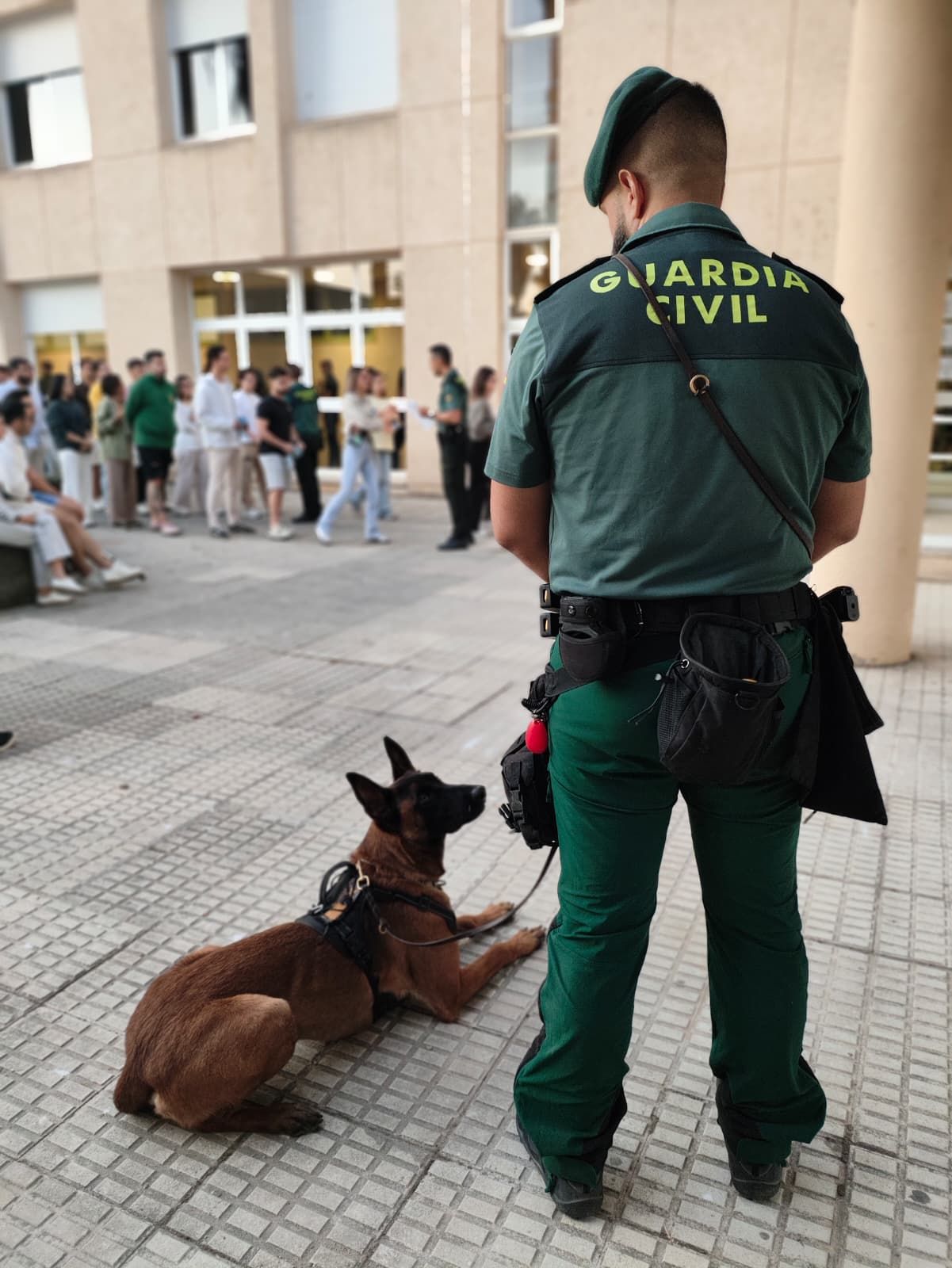 Primera fase de acceso a la escala de cabos y guardias de la Guardia Civil en la sede de Cáceres