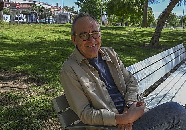 Carlos Pajuelo, durante una entrevista.