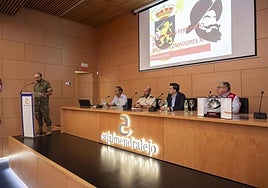 Presentación de la carrera solidaria 'Desafío San Fernando' este martes.
