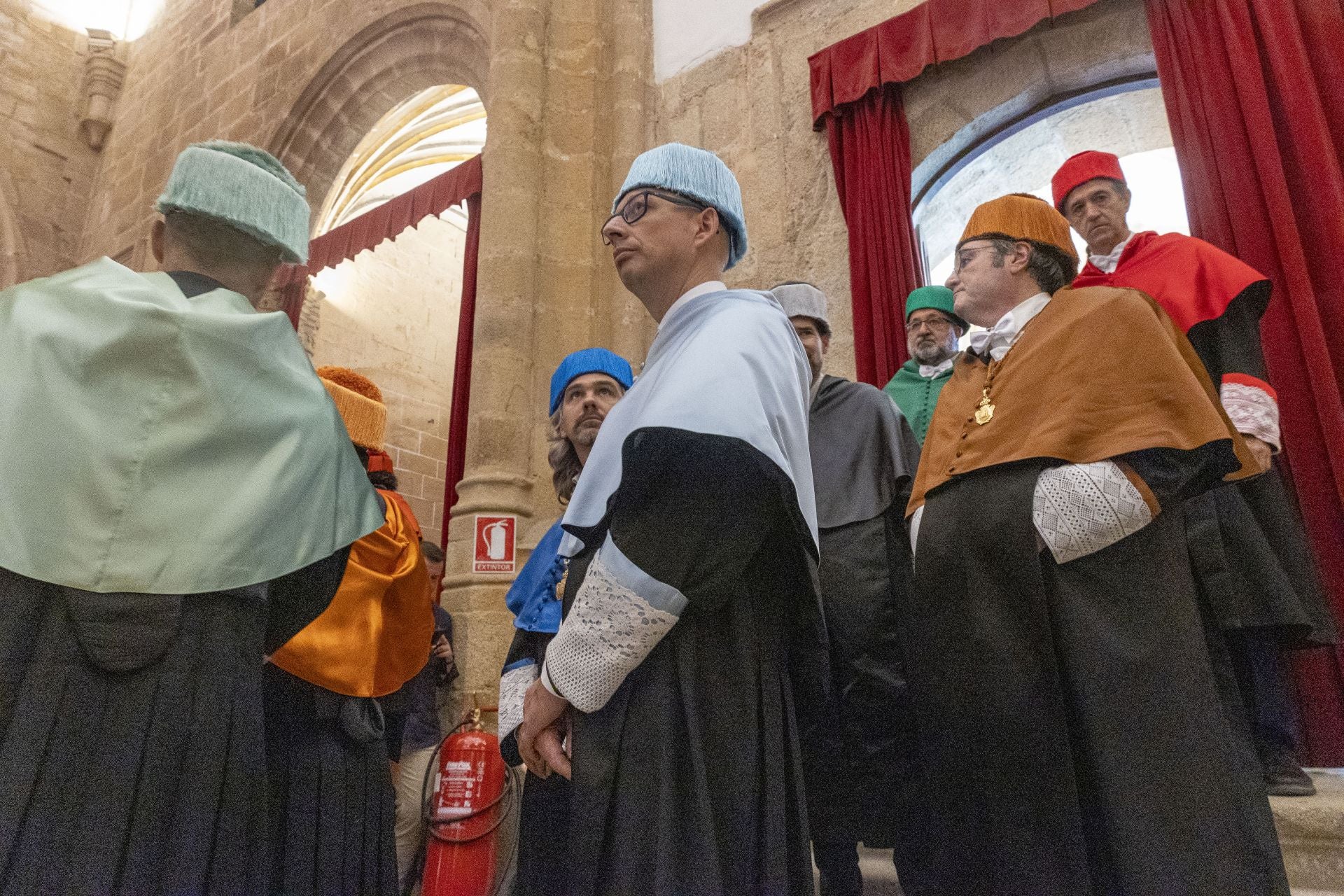 La apertura del curso académico 2025/26 de la UEx, en imágenes