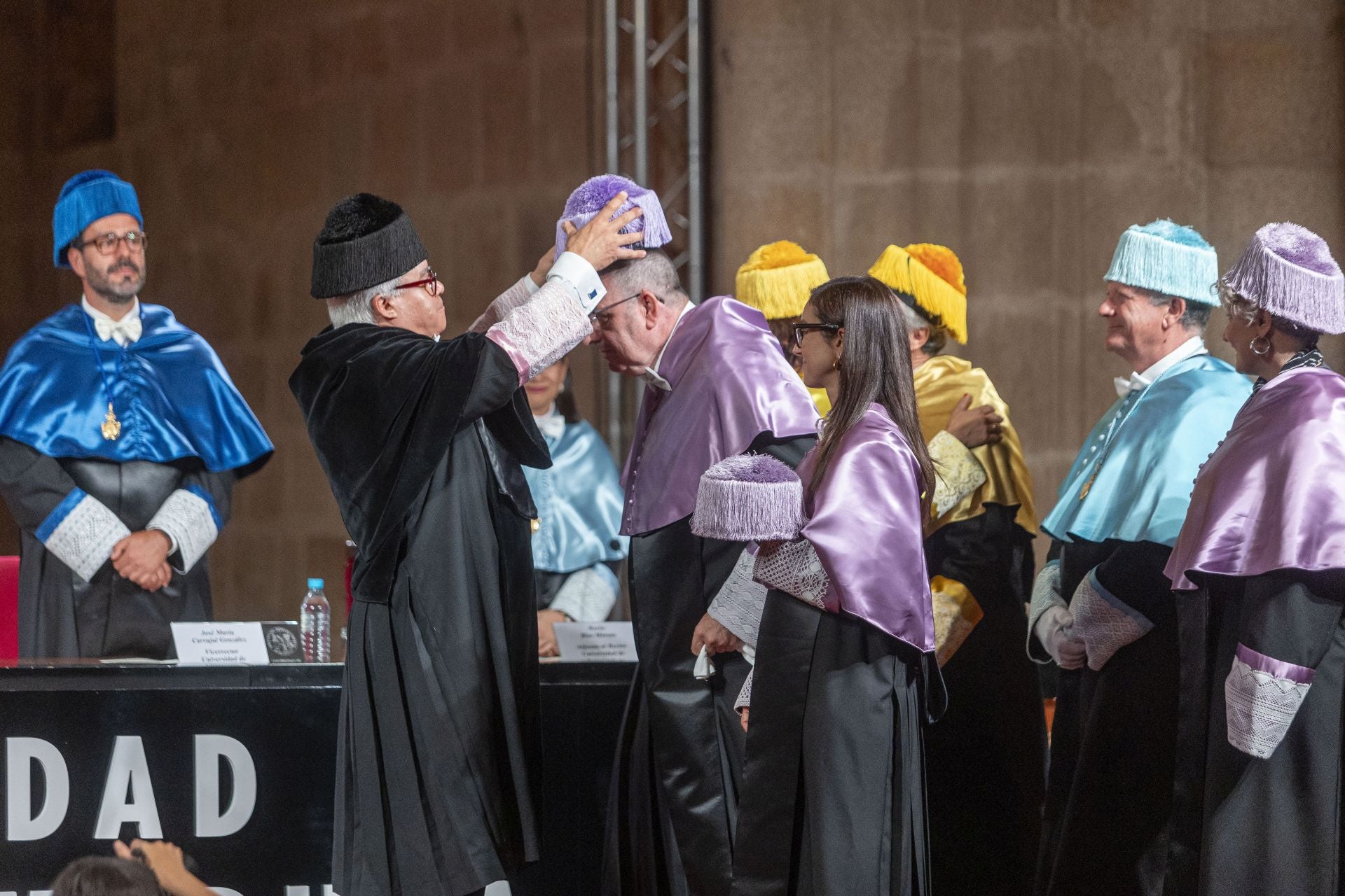 La apertura del curso académico 2025/26 de la UEx, en imágenes