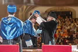 La apertura del curso académico 2025/26 de la UEx, en imágenes