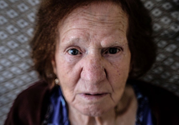 Silvestra India Sánchez, abuela de Roberto Palomo e hija de Silvestre Indias Carvajal.