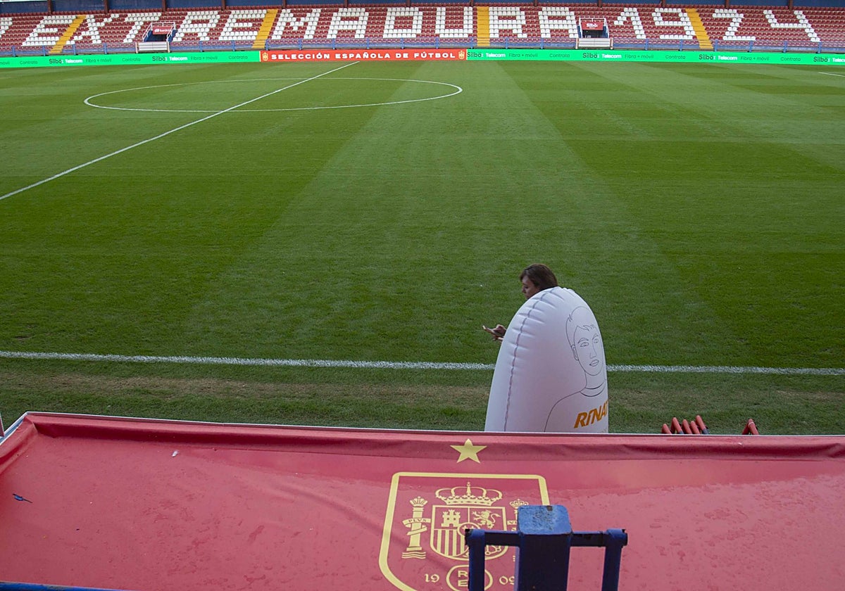 El Francisco de la Hera acogió también este último año un partido de la selección española femenina absoluta.