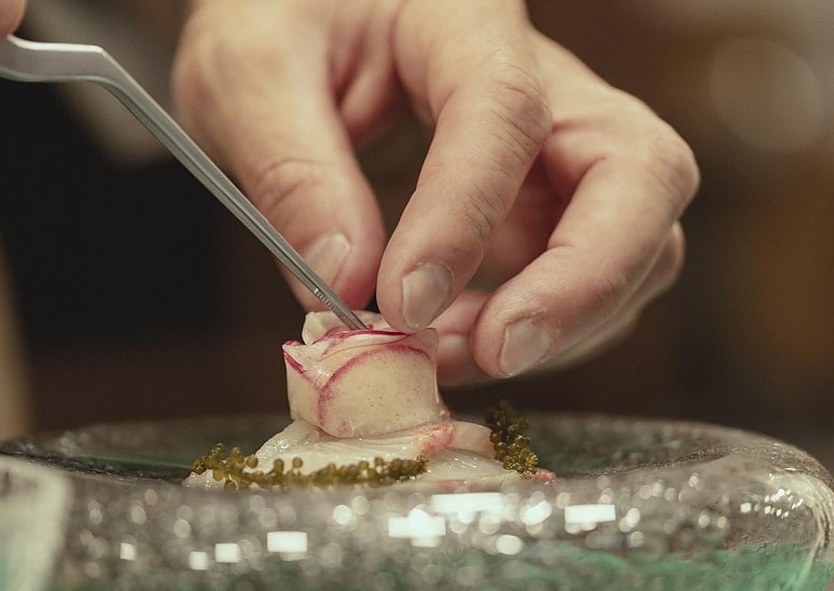 Imagen secundaria 1 - El menú está basado principalmente en pescados y mariscos. 