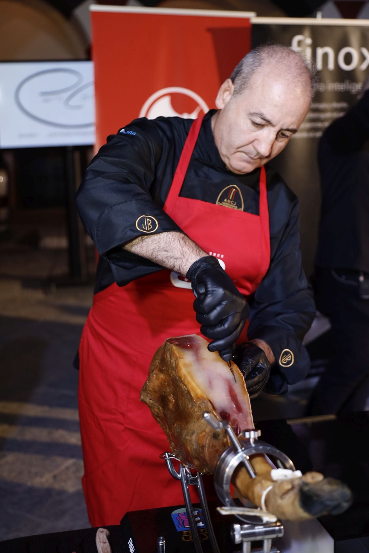 El concurso de cortadores de Badajoz, en imágenes