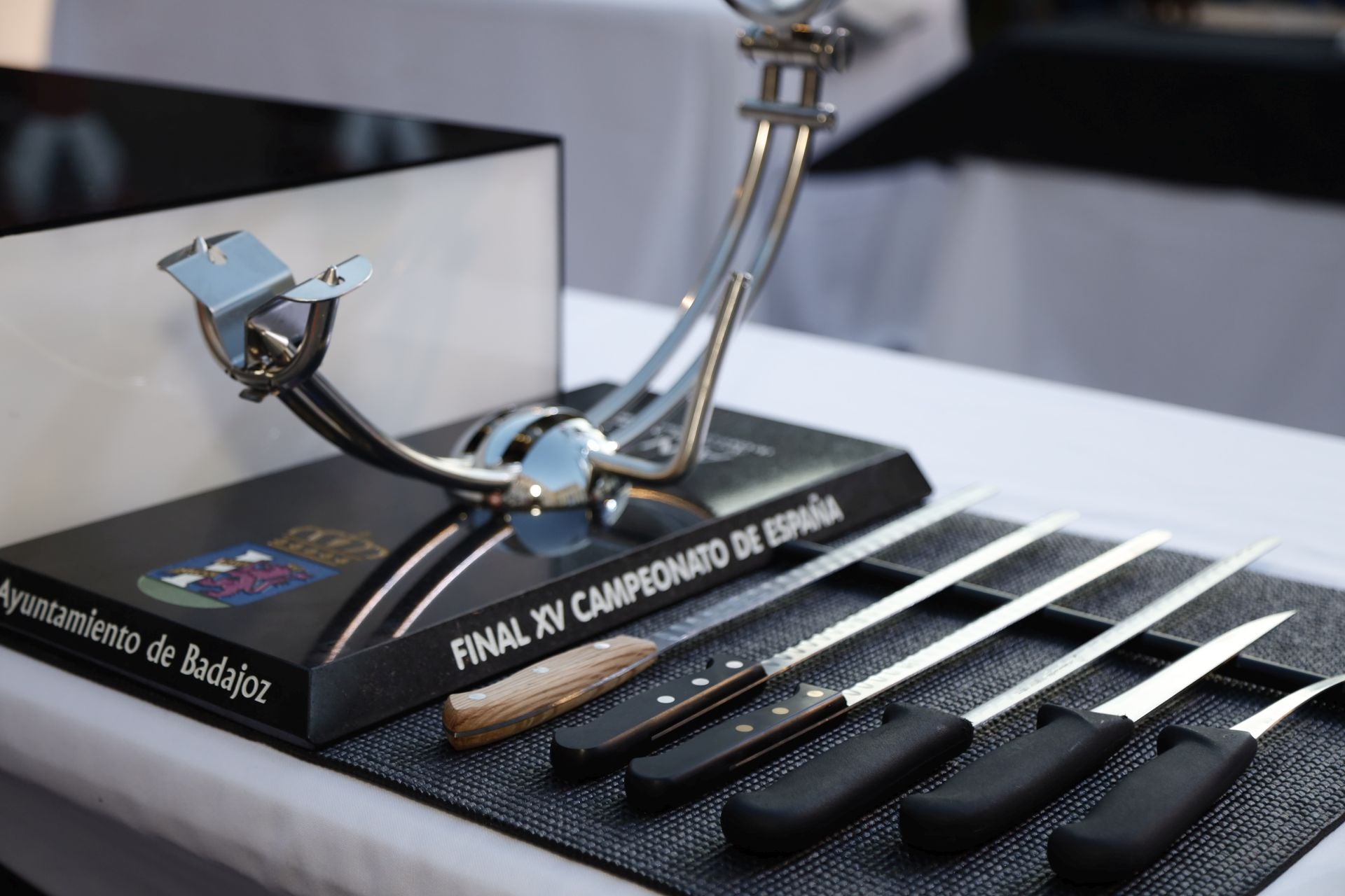 El concurso de cortadores de Badajoz, en imágenes