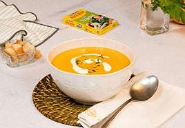 Crema casera de calabaza