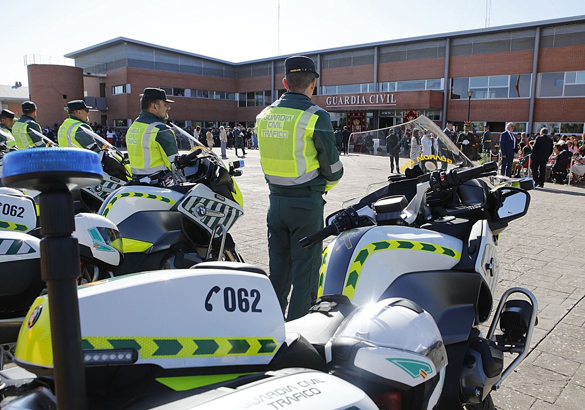 Imagen de archivo de un acto de la Guardia Civil.