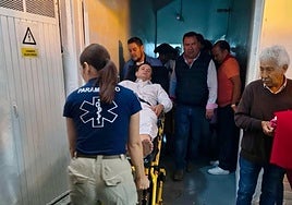 El torero extremeño Antonio Ferrera, tras sufrir la grave lesión.