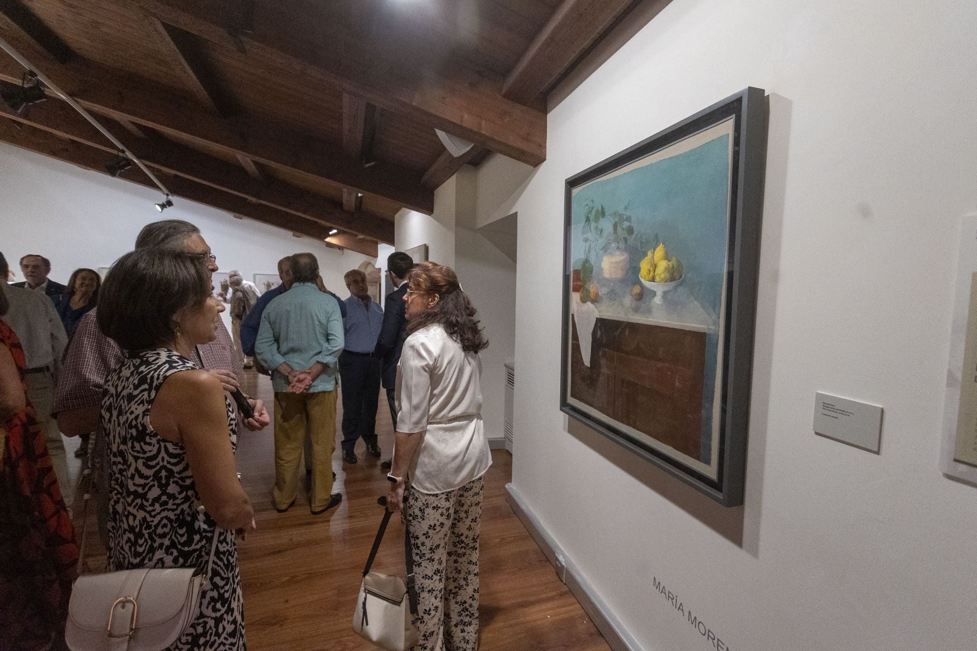 Antonio López, Amalia Avia, Carmen Laffón, Cristobal Toral, Esperanza Parada, Francisco López, Isabel Quintanilla, José Hernández, Julio López y María Moreno son los autores que forman parte de esta muestra.