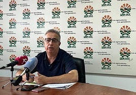 El secretario general de UPA-UCE, Ignacio Huertas.