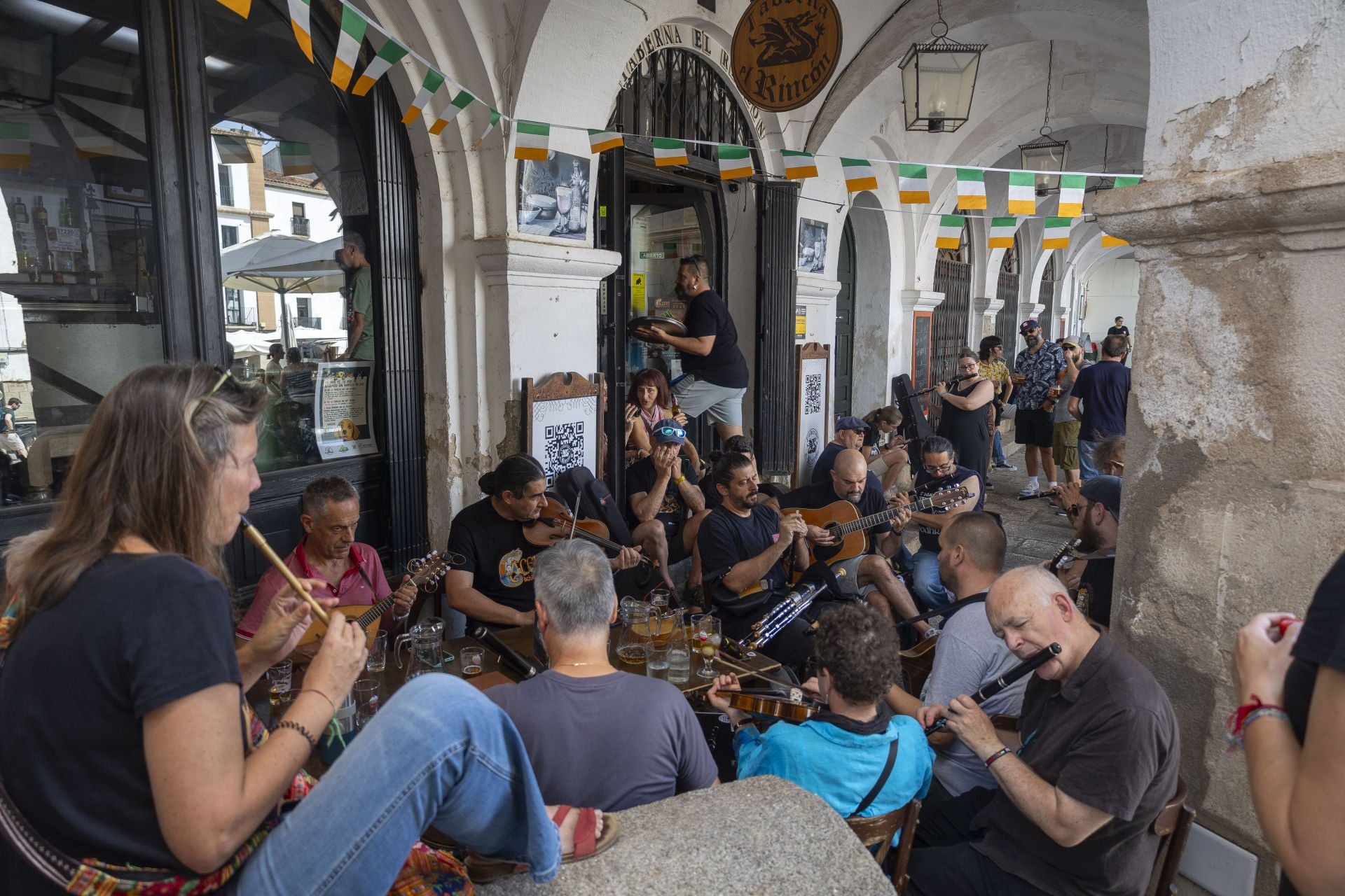 Así disfruta Cáceres del Irish Fleadh