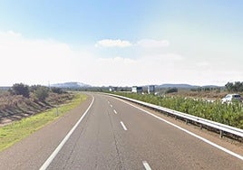 Kilómetro 672 de la A-66.