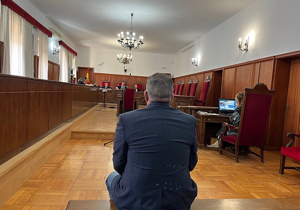 Inicio del juicio este martes en la Audiencia Provincial de Badajoz.