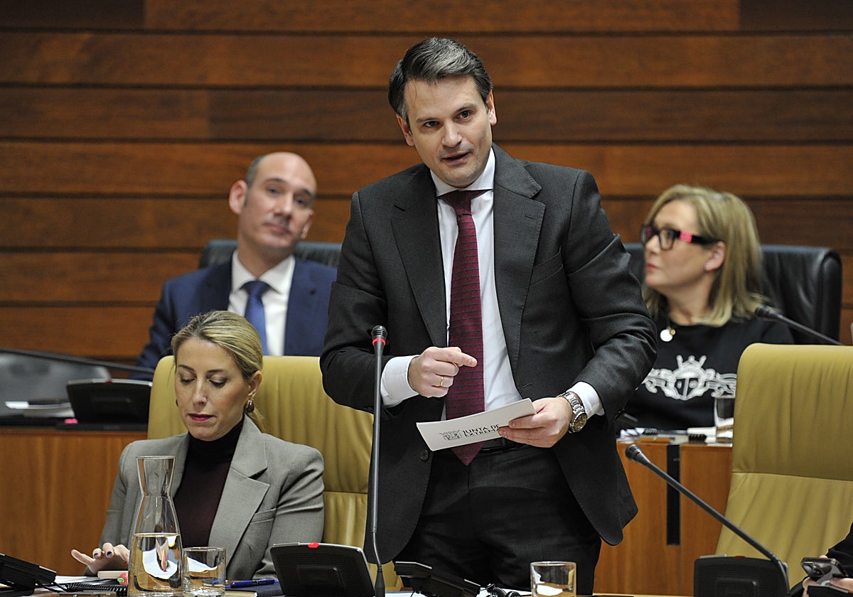 El consejero de Presidencia, Abel Bautista.