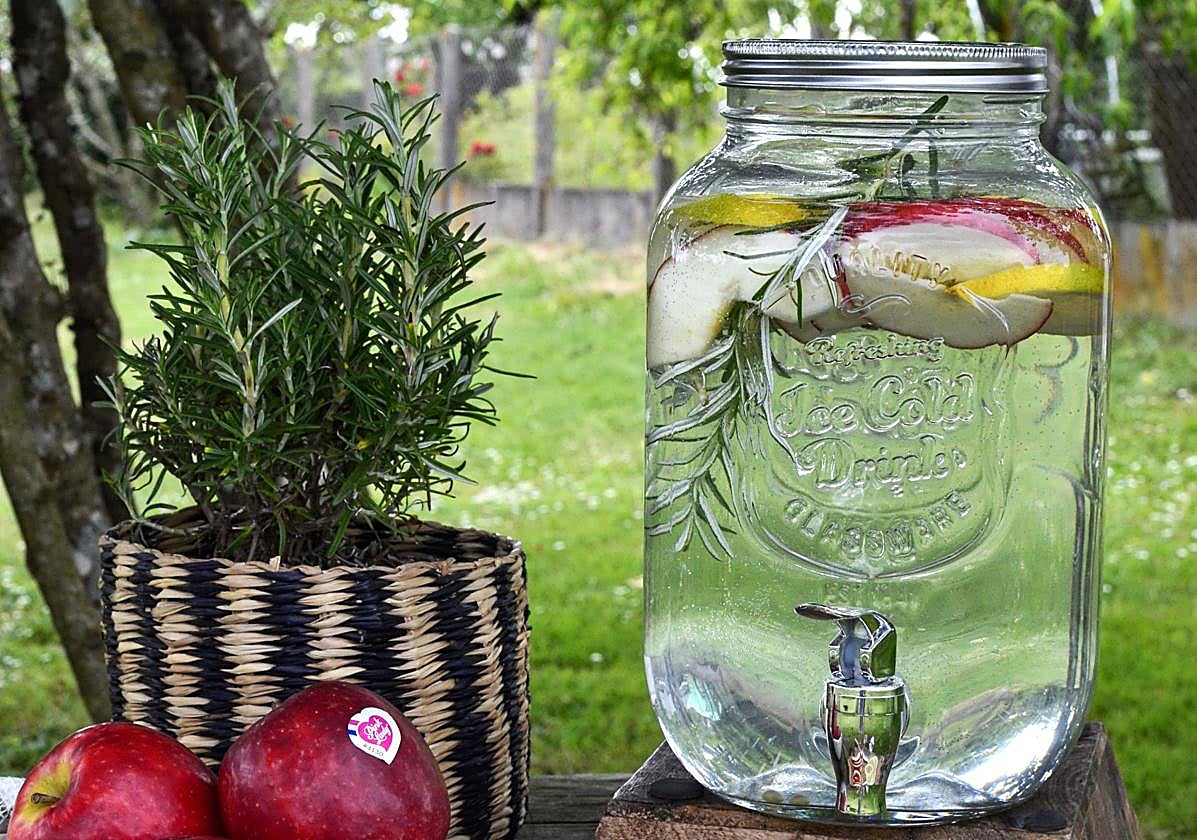 Bebida detox, receta paso a paso