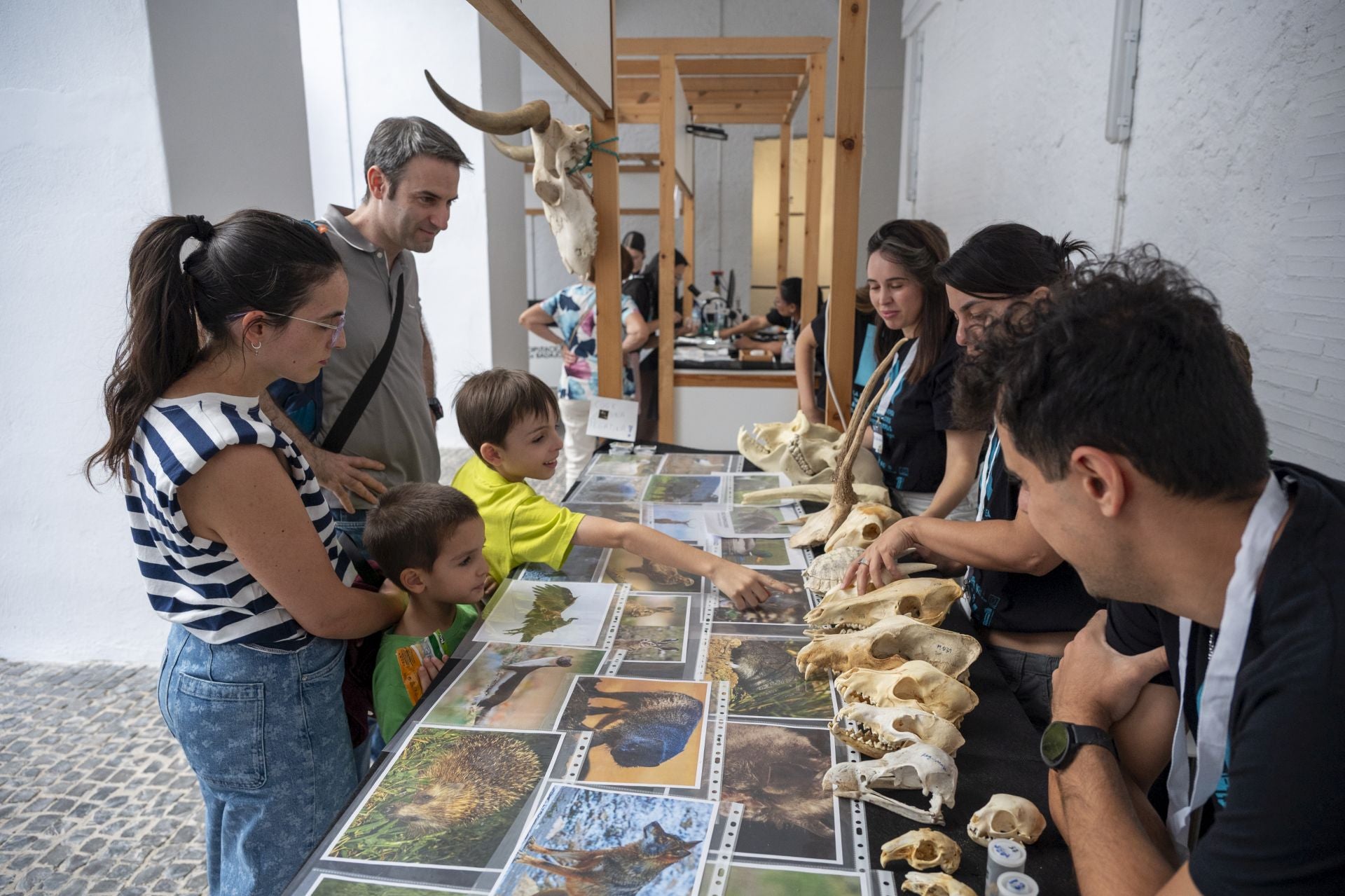 Las mejores imágenes de la Noche de los Investigadores de Badajoz