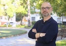 Juan Félix Cuéllar, este viernes en Mérida.