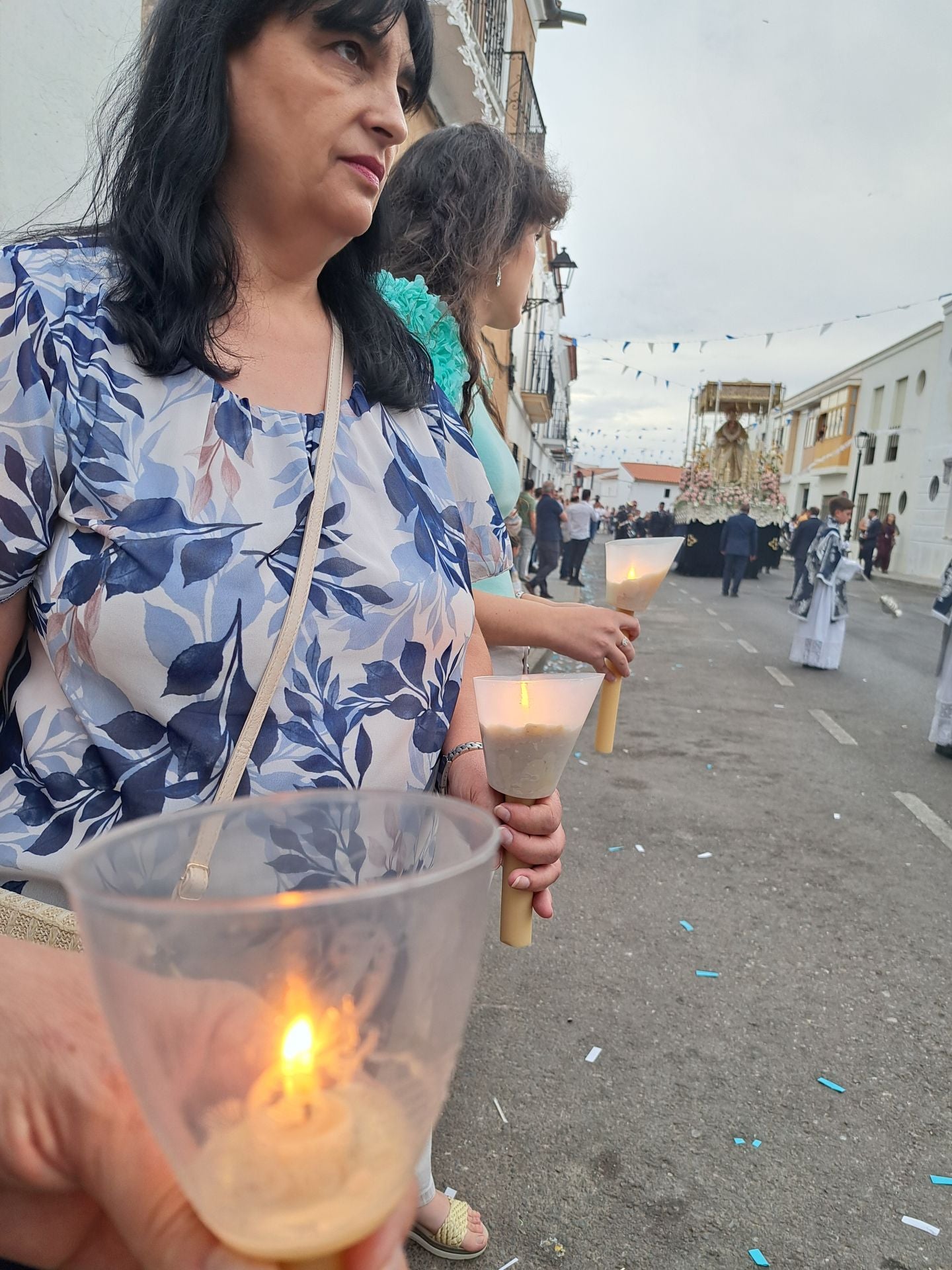 Jerez y la cofradía del Santísimo vibran con la Virgen de la Paz en su histórica procesión extraordinaria