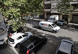 La plaza de Portugal conservará los aparcamientos cuando pierda los bordillos